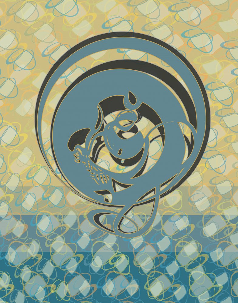 El elegante dragón azul de Alejandra Winkhaus