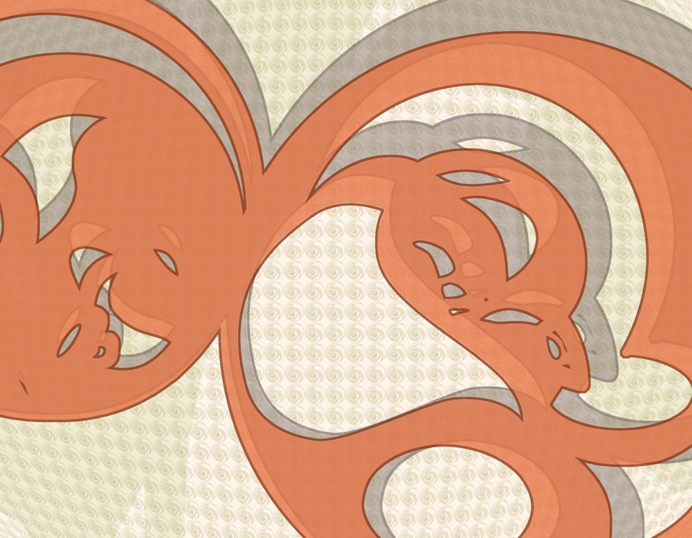 Curvas abstractas fluidas de Alejandra Winkhaus