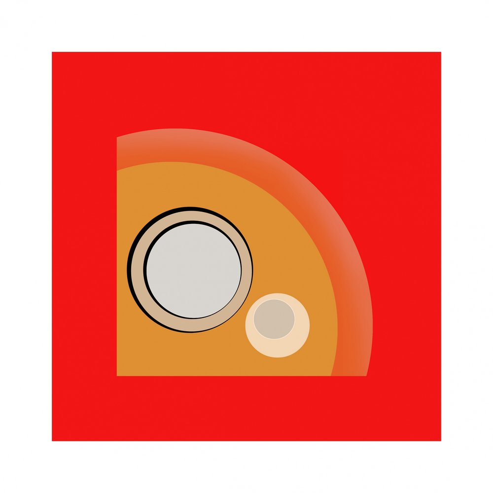 Círculos geométricos llenos de color de Alejandra Winkhaus