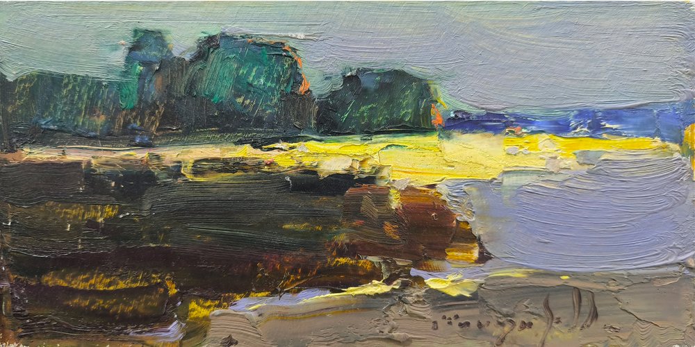 Paisaje abstracto lleno de vida de Alexander Shandor