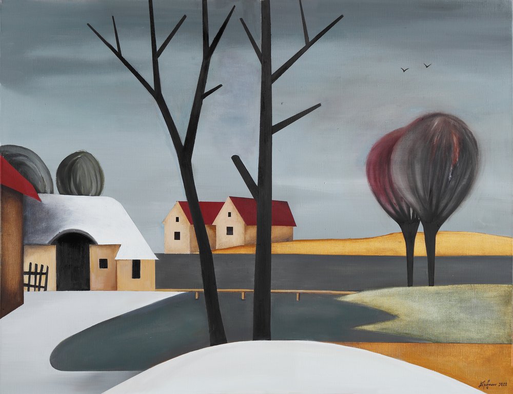 Paisaje invernal sereno de Alexander Trifonov