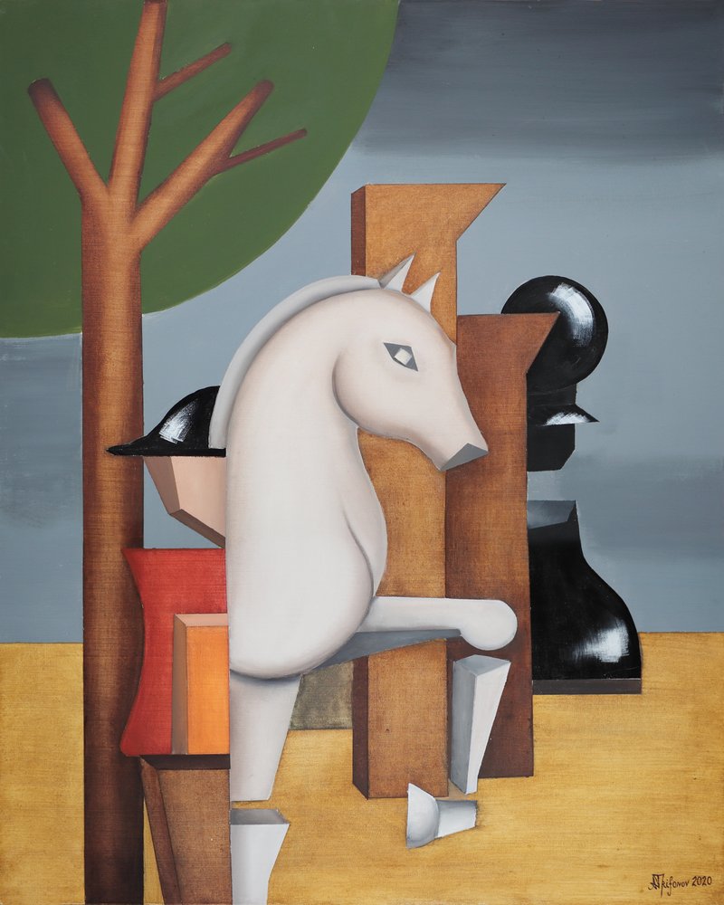 Caballo de ajedrez estratégico de Alexander Trifonov