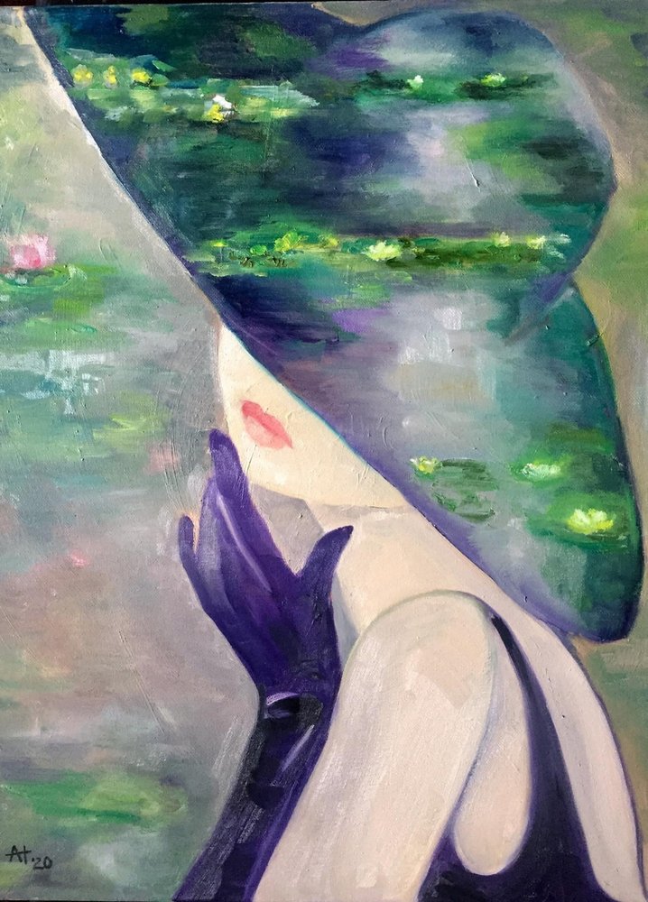 Elegante reflejo de lirios de Alexandra Higgins