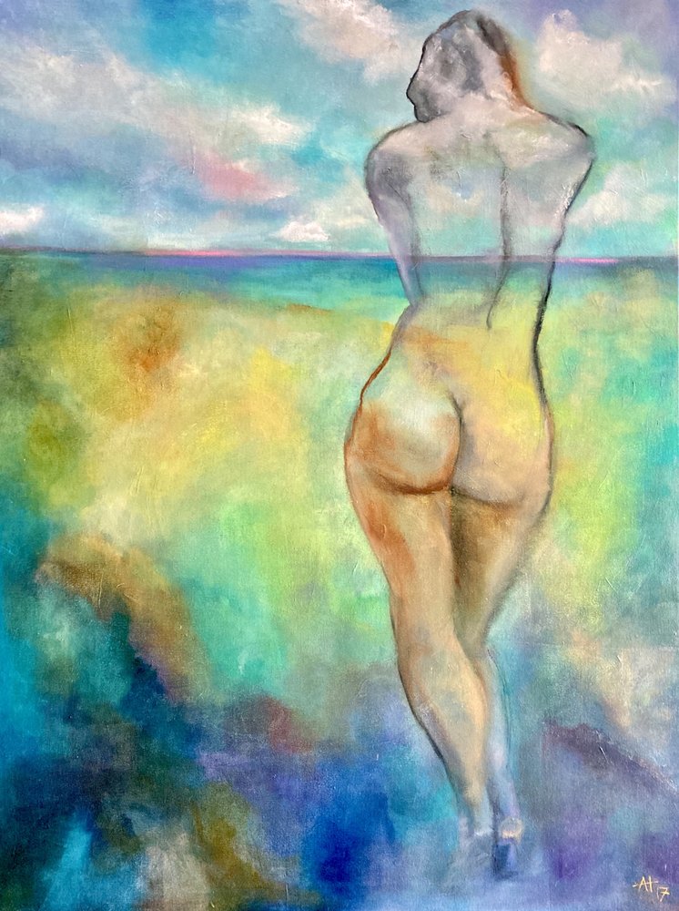 Paisaje etéreo en tonos nude de Alexandra Higgins
