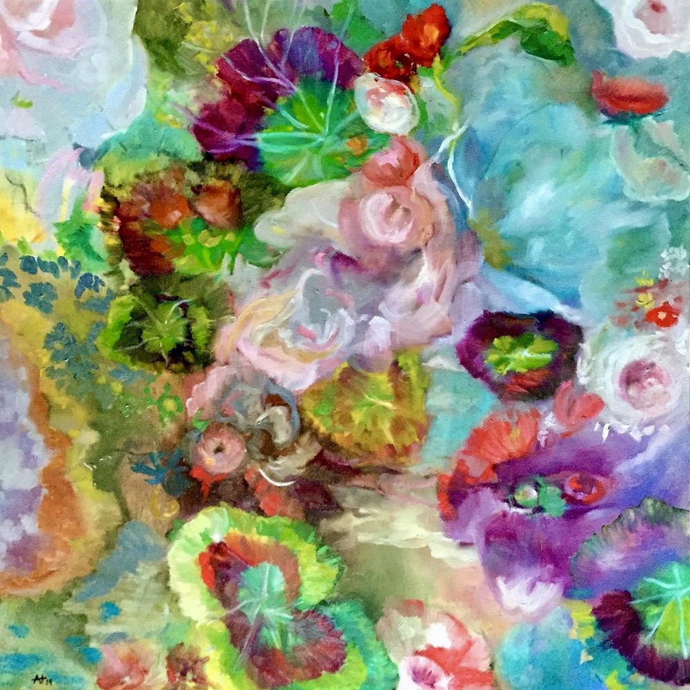 Un sueño floral lleno de colorido de Alexandra Higgins