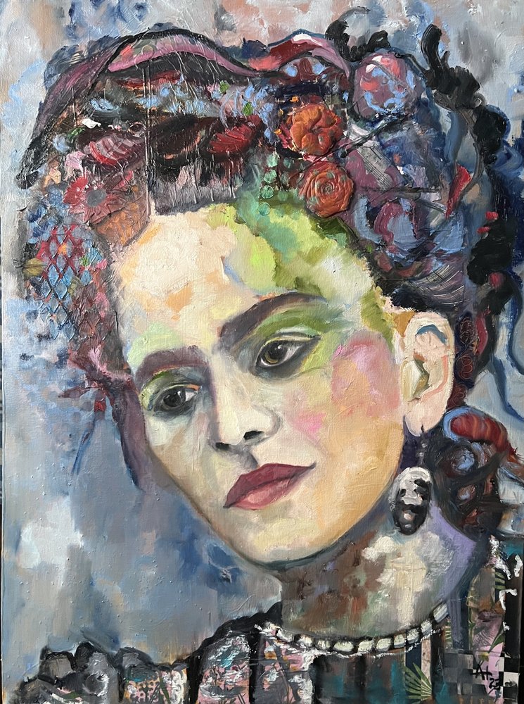 Retrato floral lleno de vida de Alexandra Higgins