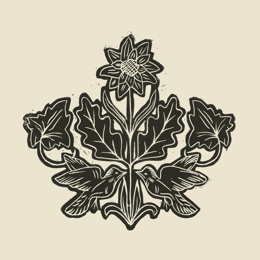 Elegantes pájaros florales de Alexandra Weise