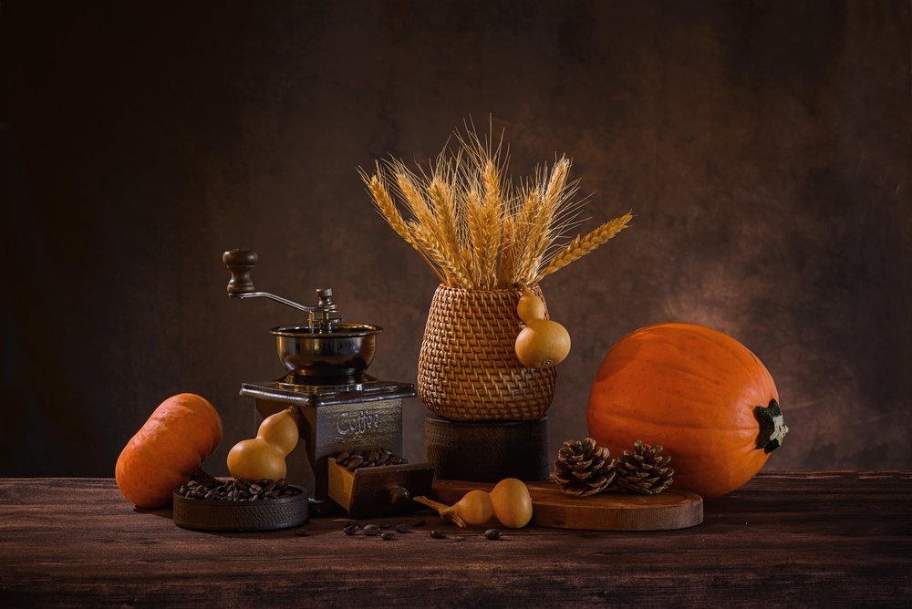Un café acogedor de otoño de Alice Sheng