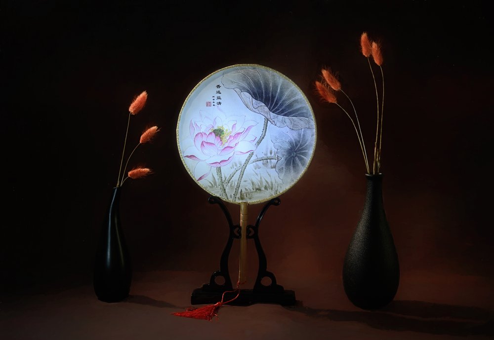 Mantén la calma, seguidor de Lotus de Alice Sheng