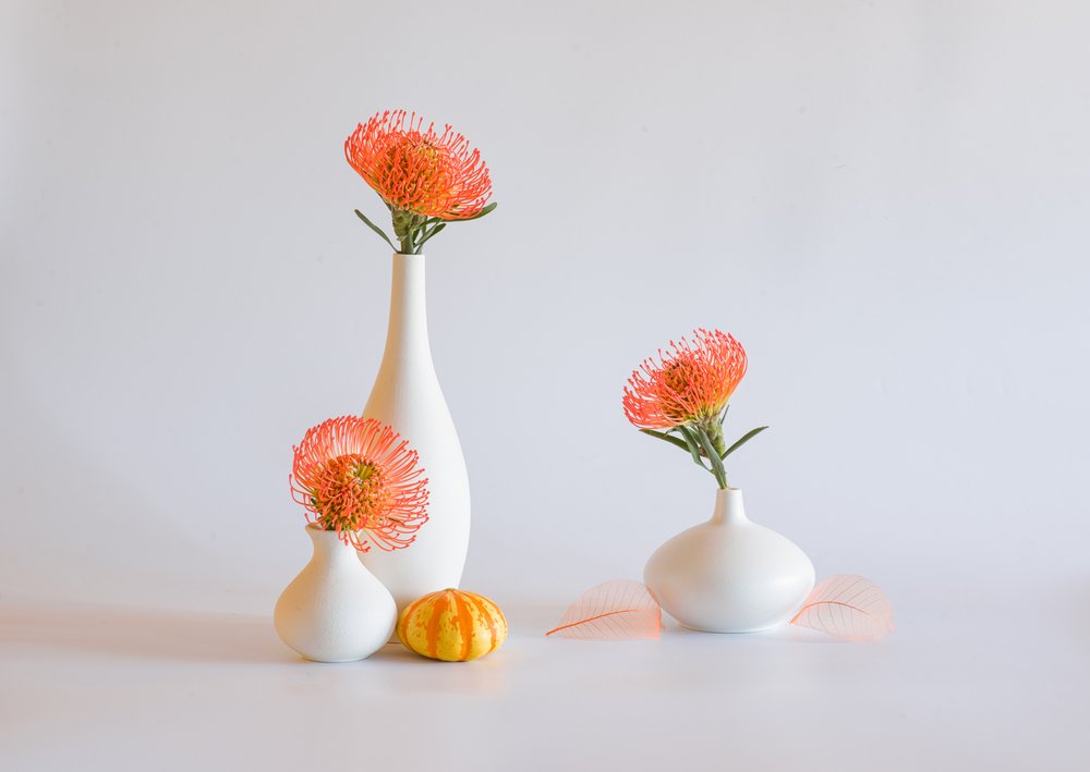 Arreglo floral otoñal lleno de colorido de Alice Sheng