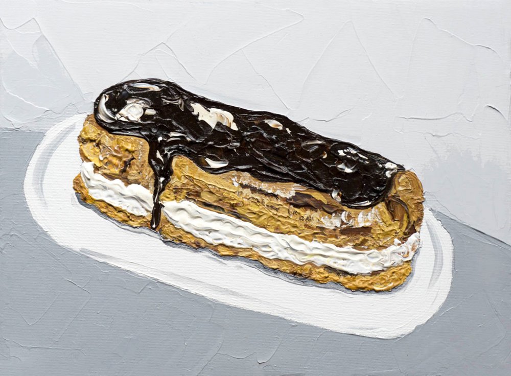 Cuadro de un éclair de chocolate de Alice Straker