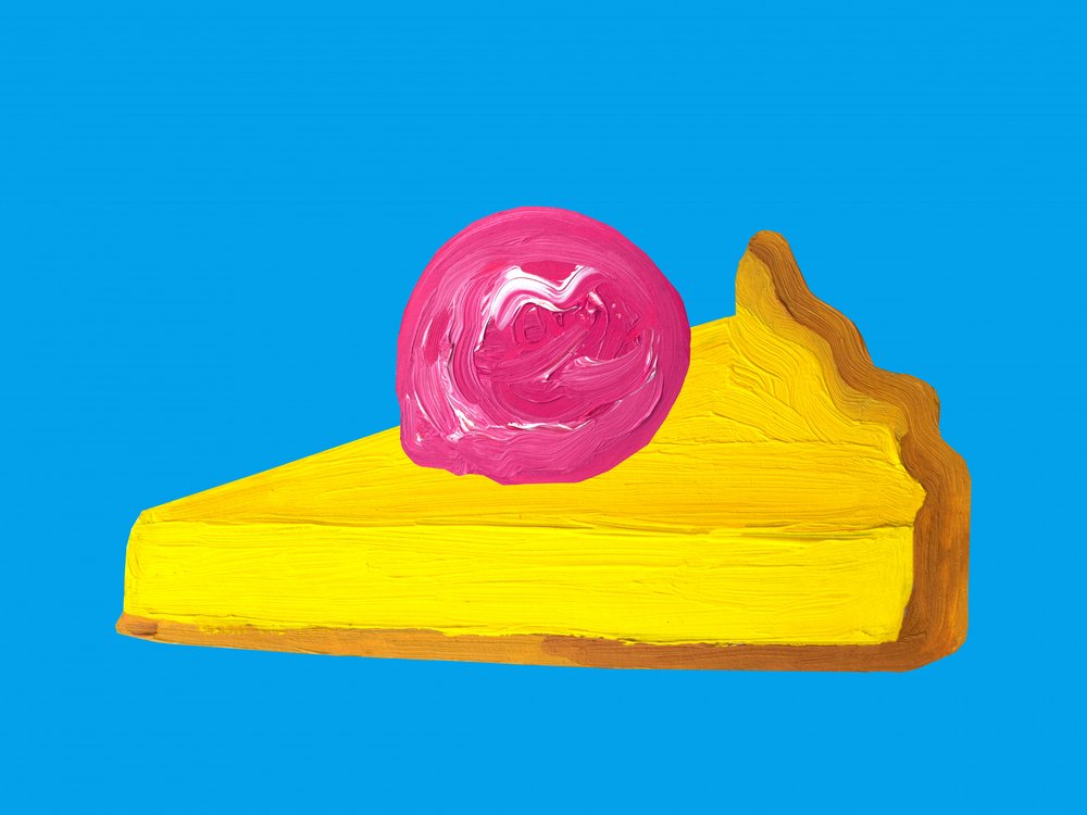 Pastel vibrante al estilo pop art de Alice Straker