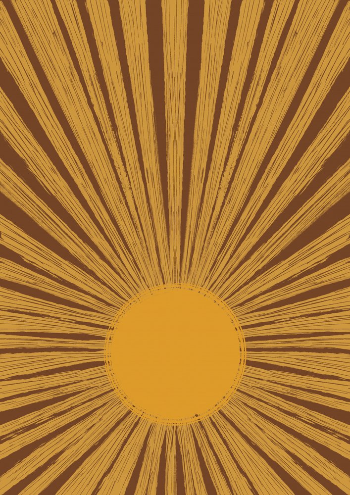 Cálido efecto «sunburst» retro de Aliya Putrus