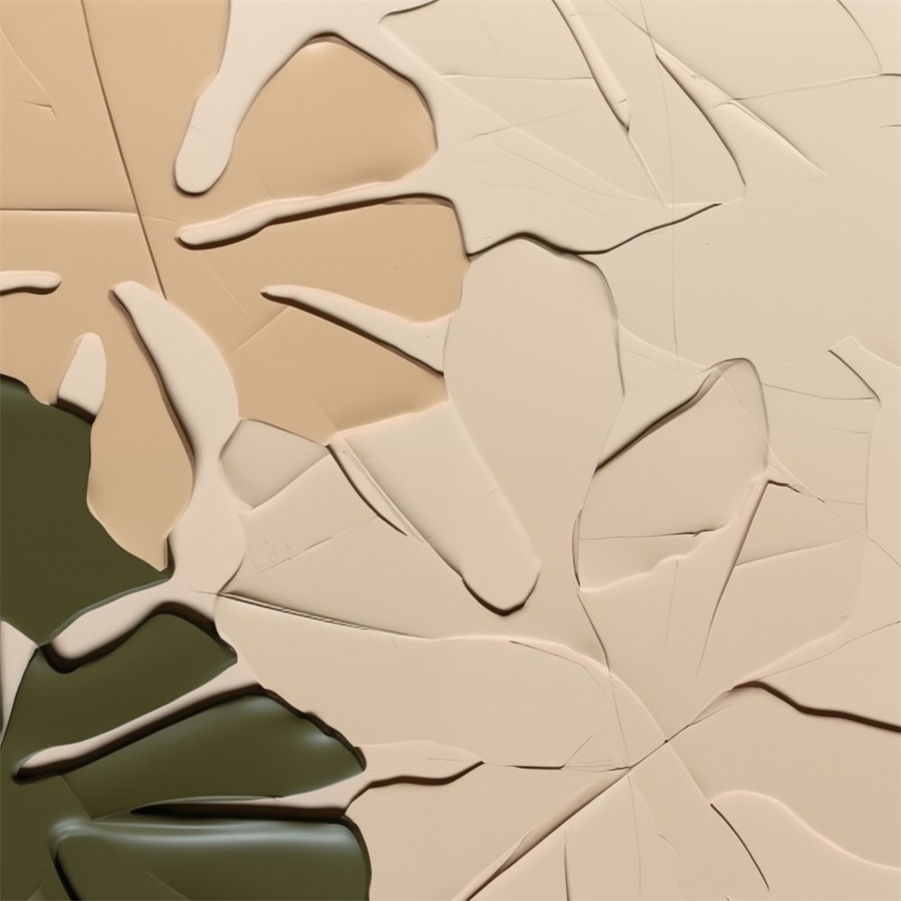 Formas fluidas con textura suave de Alma