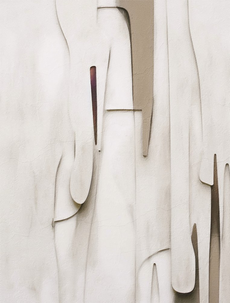 Formas abstractas en capas de Alma