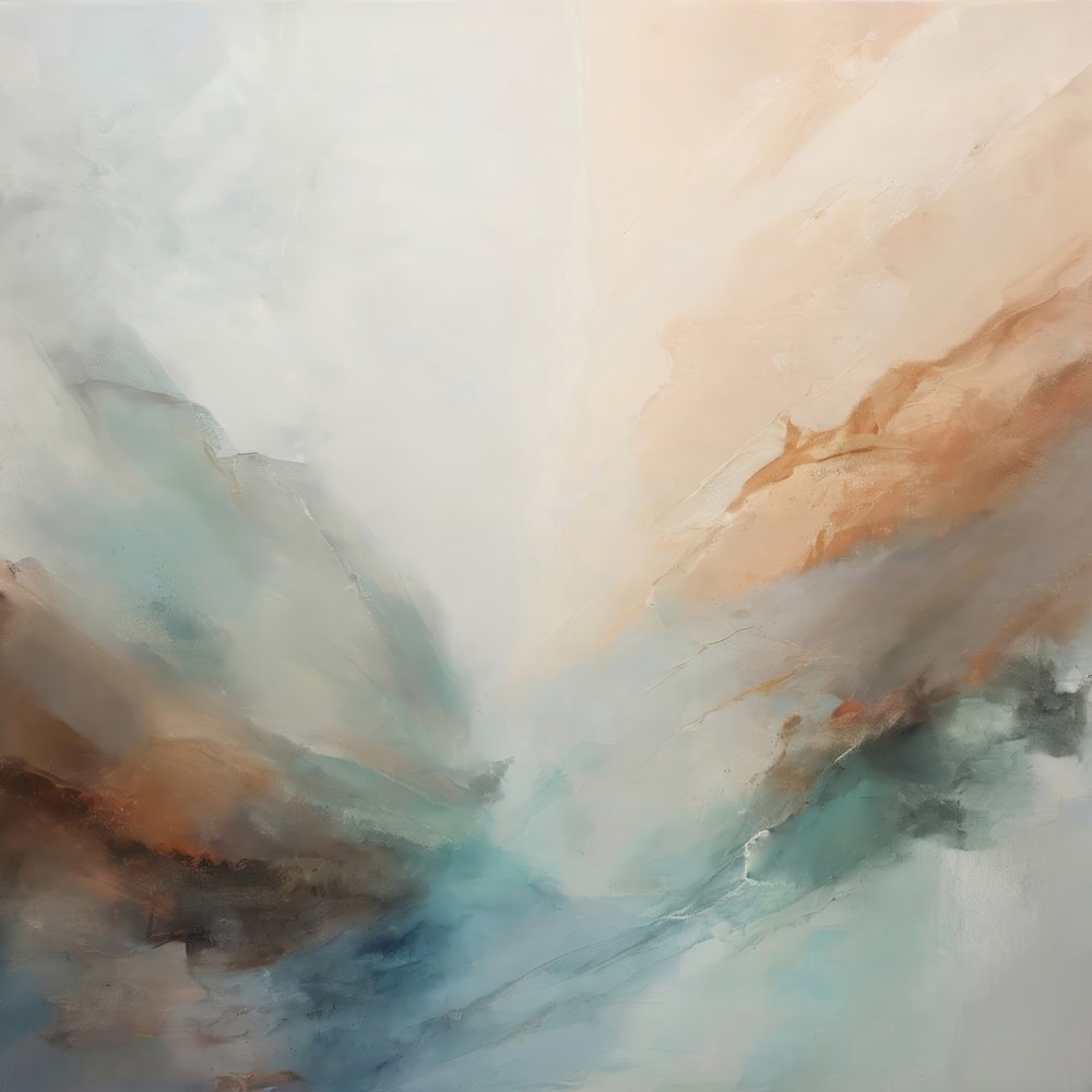 Paisaje abstracto relajante de Alpenglow Workshop