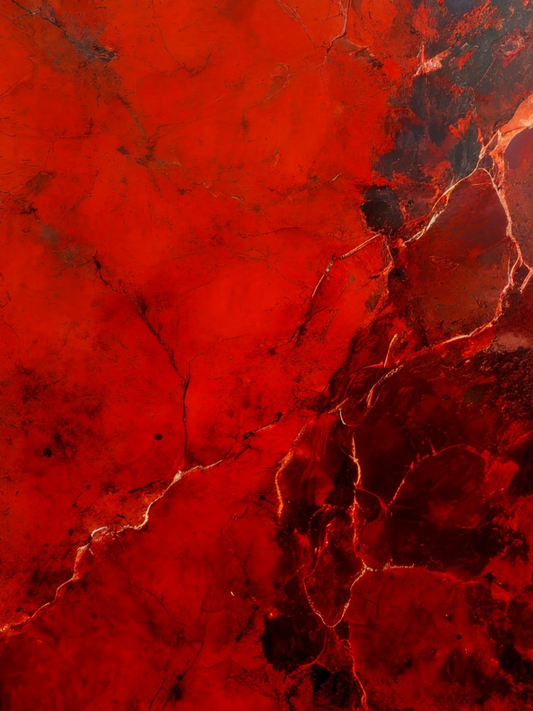 Textura de mármol rojo intenso de Alpenglow Workshop