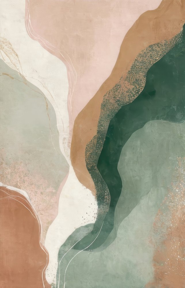 Abstracto fluido y terroso de Alpenglow Workshop