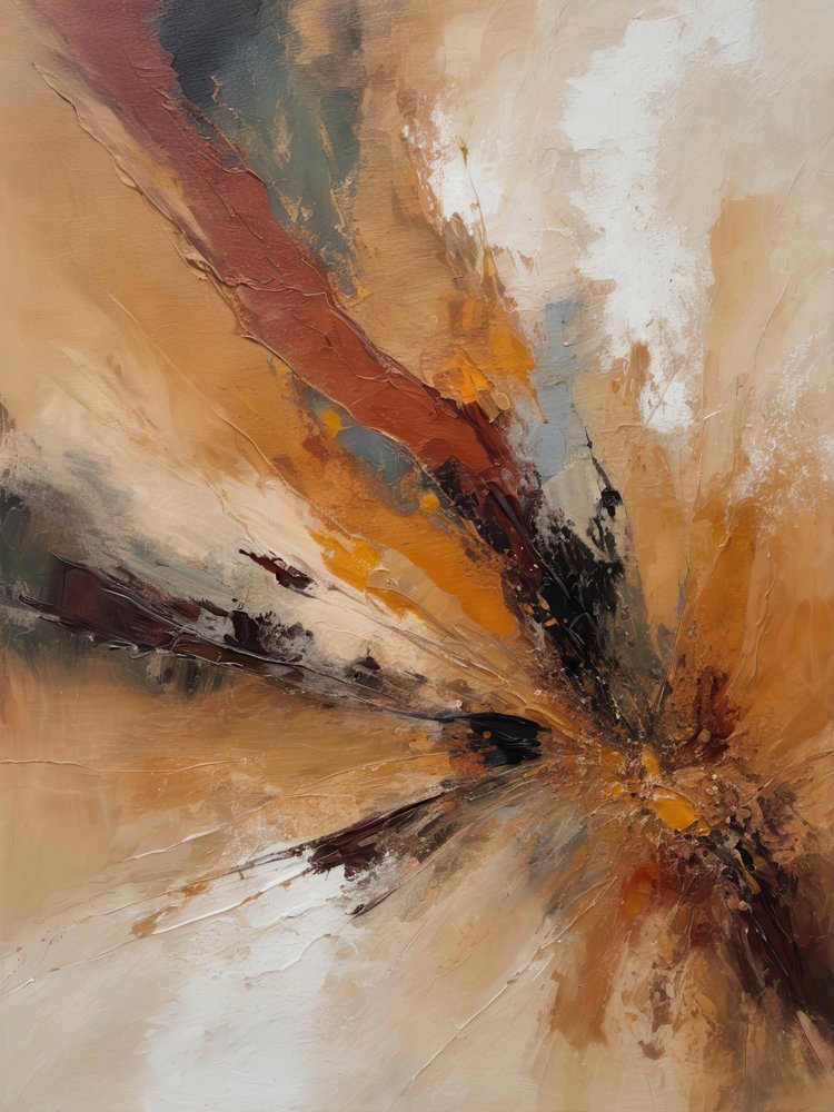 Explosión abstracta y ardiente de Alpenglow Workshop