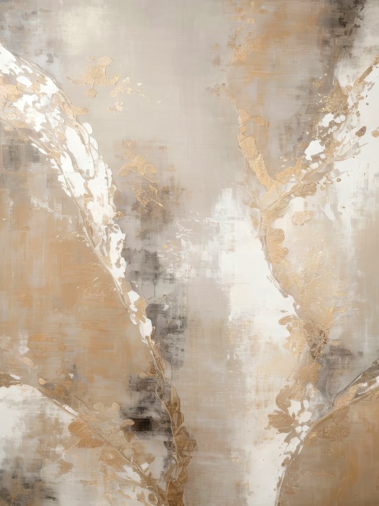 Flujo abstracto dorado de Alpenglow Workshop