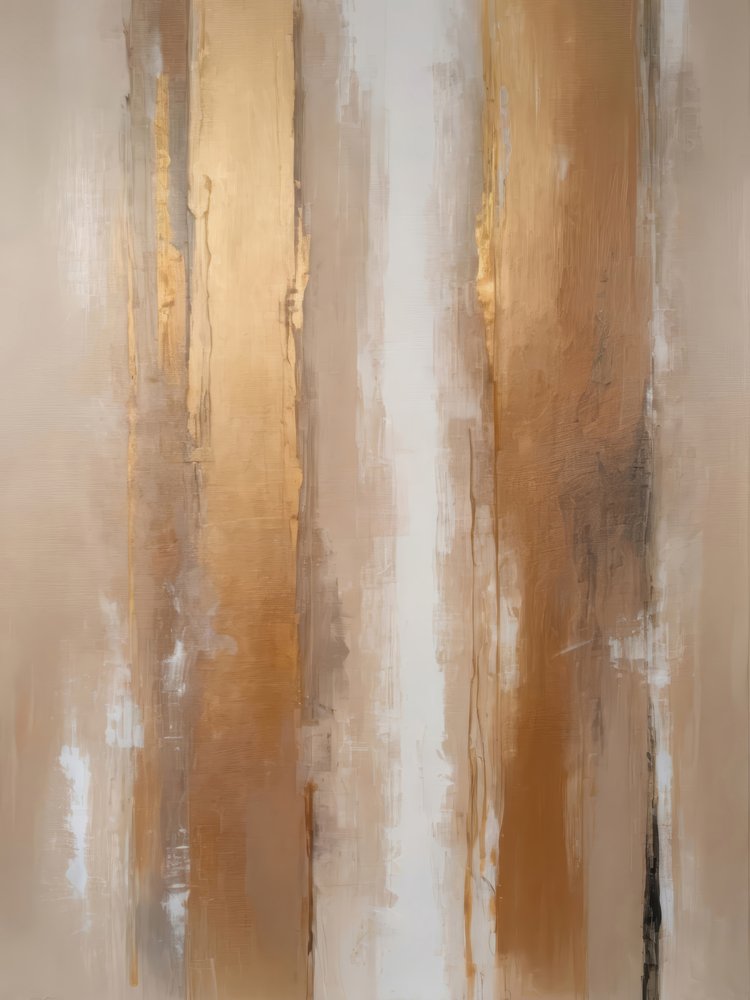 Abstracto vertical dorado de Alpenglow Workshop