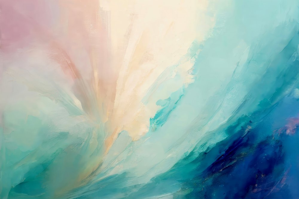 Abstracto fluido y sereno de Alpenglow Workshop