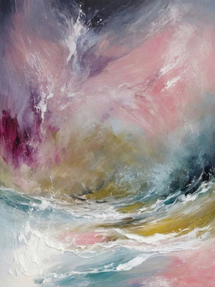 Olas del mar vibrantes de Alpenglow Workshop