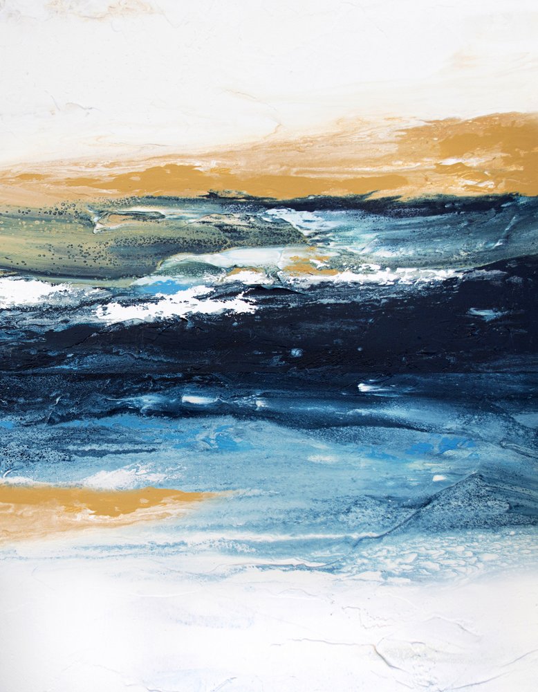 Azul profundo, océano dorado de Alyson Storms