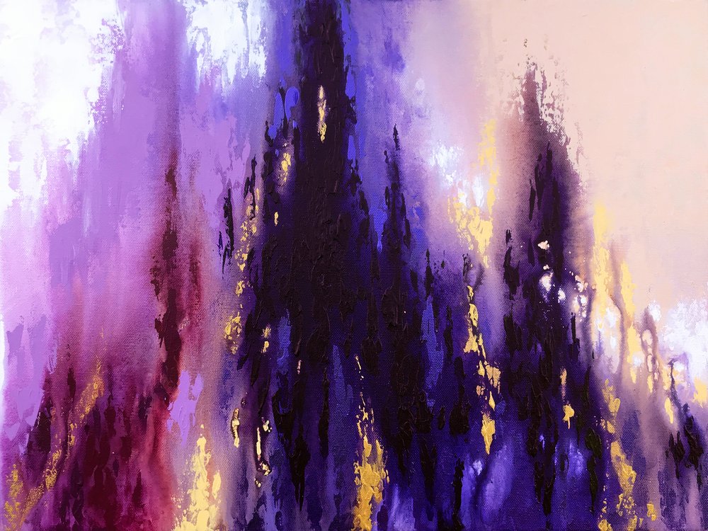 Brillo violeta intenso de Alyson Storms