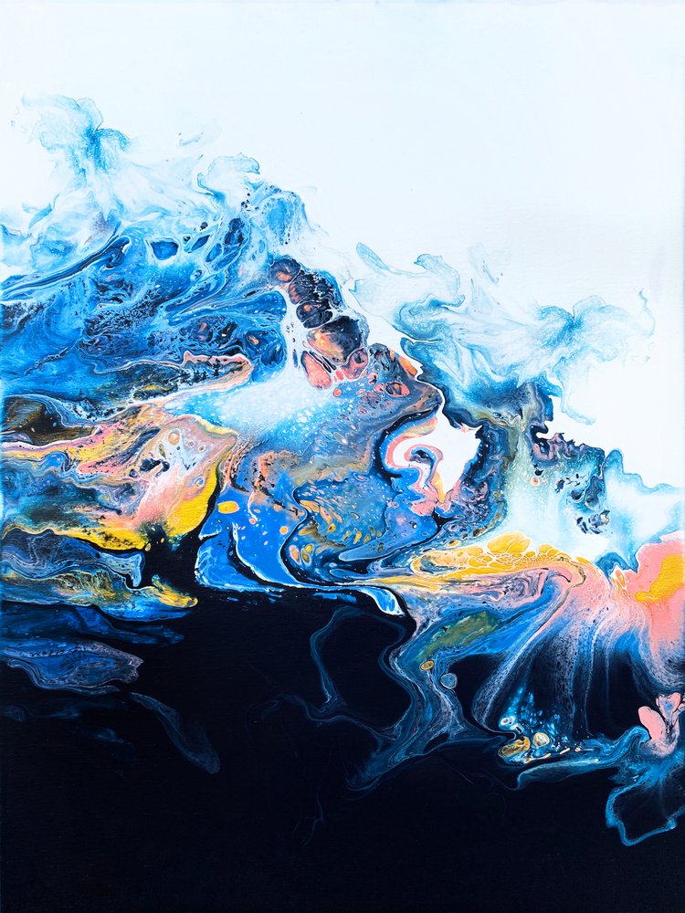 Remolino azul dinámico de Alyson Storms