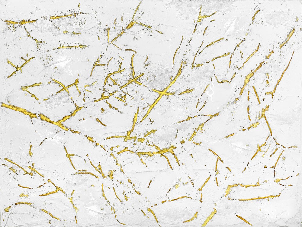 Textura dorada orgánica de Alyson Storms