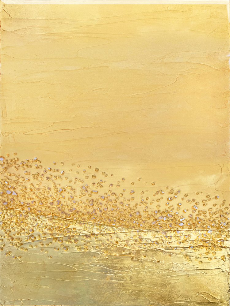 Textura dorada radiante de Alyson Storms