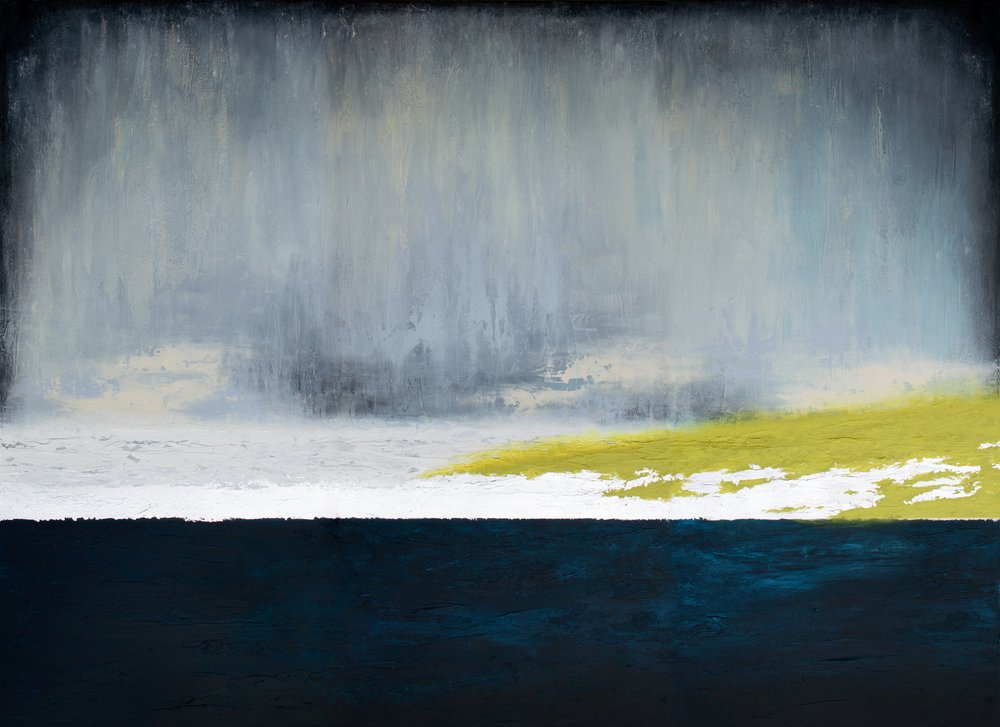 Lluvia sobre un campo amarillo de Alyson Storms