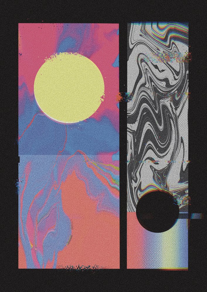 Círculos de fallos cósmicos de Amy Louise Baker