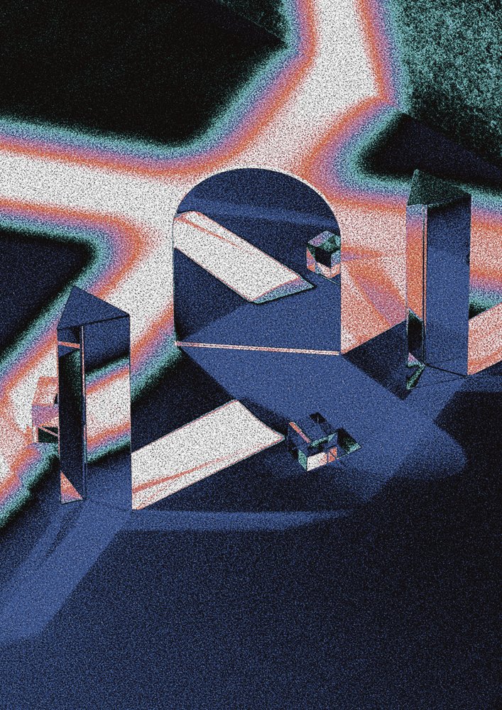 Arco de luz prismático de Amy Louise Baker