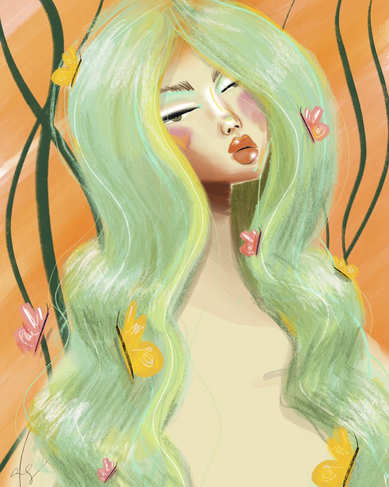 Mariposas de pelo verde de Amy Straley