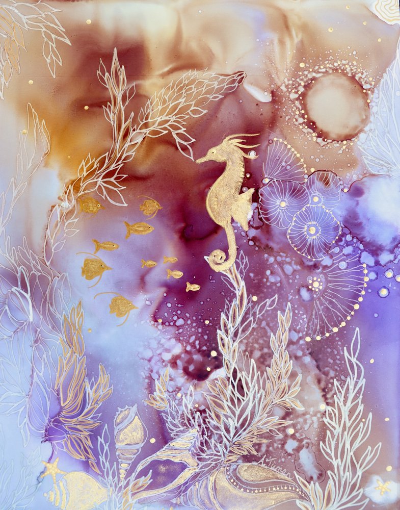 El sueño del caballito de mar dorado de Amy Tieman