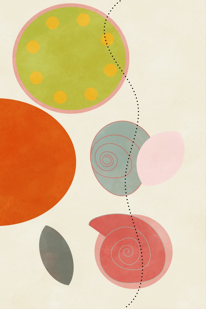 Colores alegres Hilma 1 de Ana Rut Bre