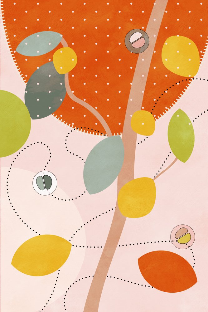 Colores alegres Hilma 5 de Ana Rut Bre