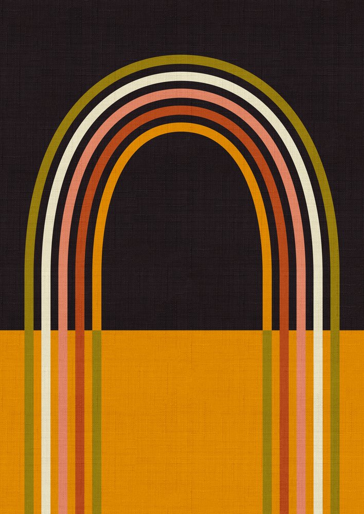 Geo Shapes Otoño 2021: Arco iris de Ana Rut Bre