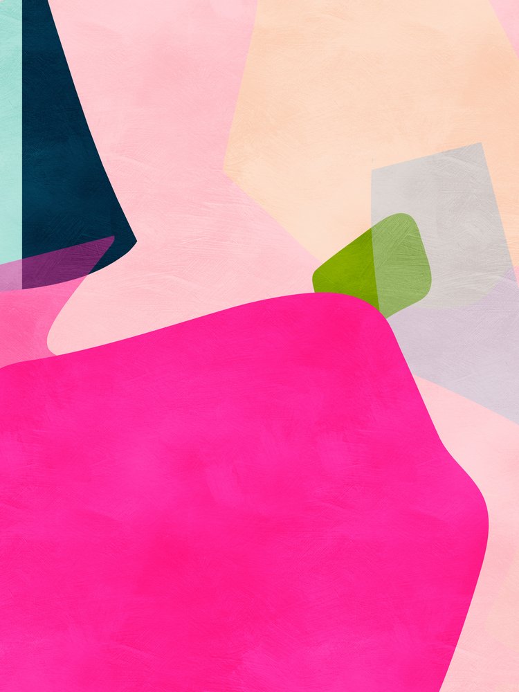 Figura en rosa pastel de Ana Rut Bre