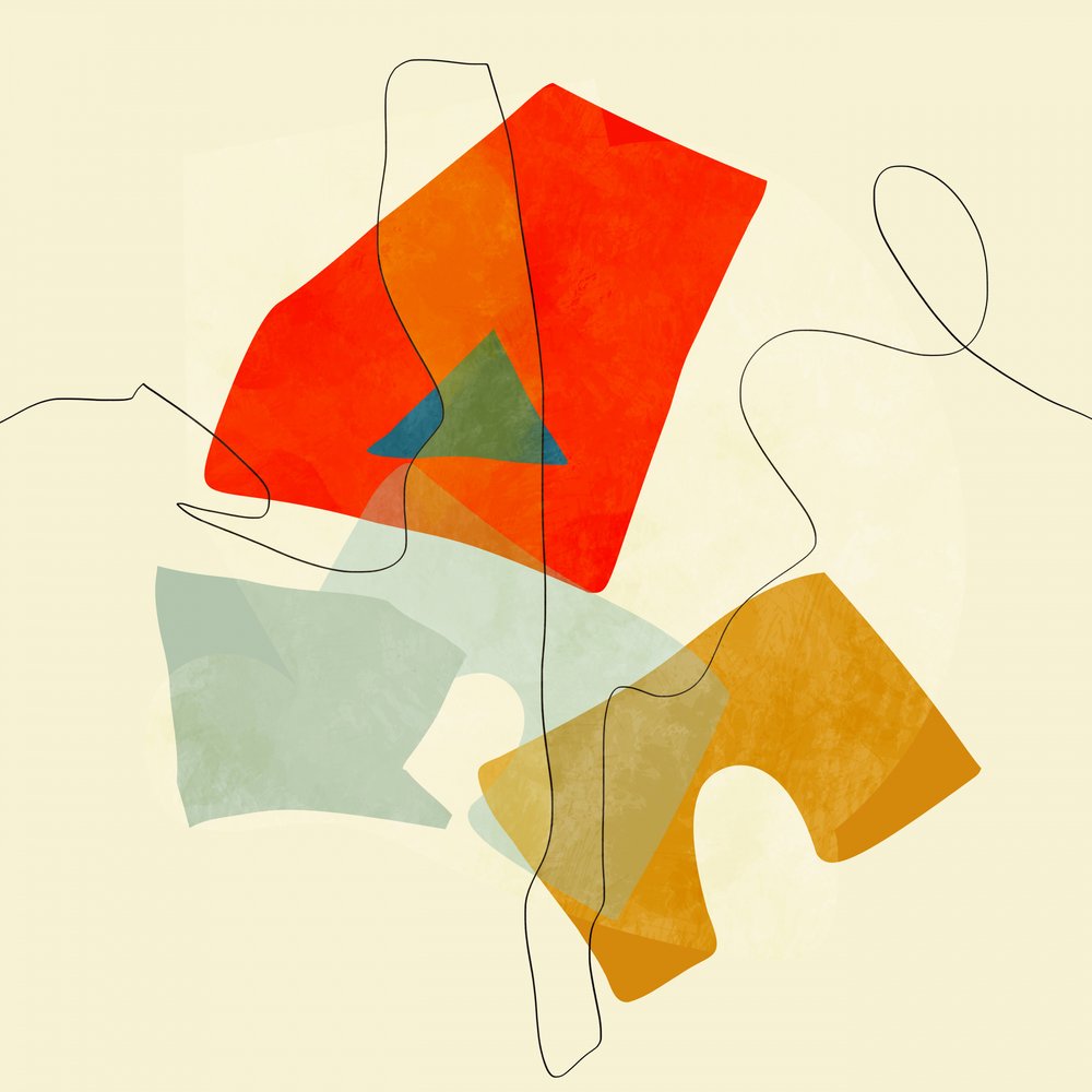 Formas y líneas 4 de Ana Rut Bre