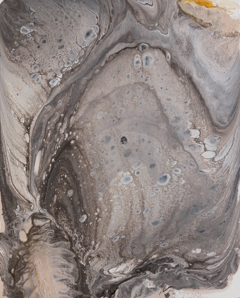 Oro mármol fluido de Anastasiya Devochkina