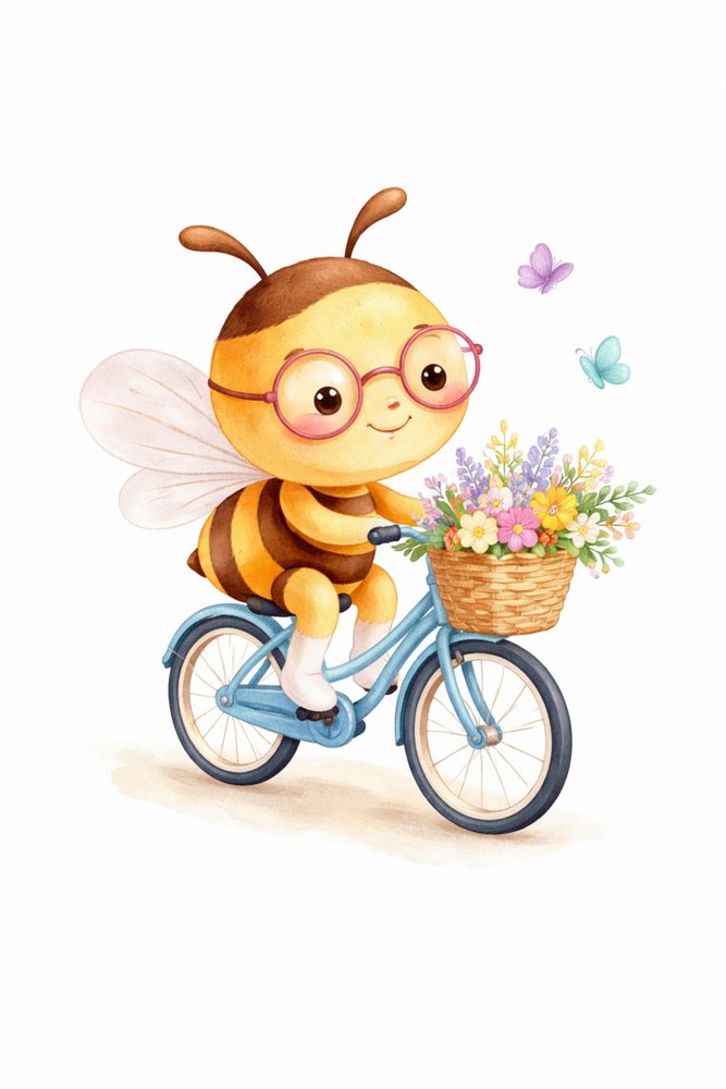 Un bonito paseo en bici con abejas de Anda Bieza