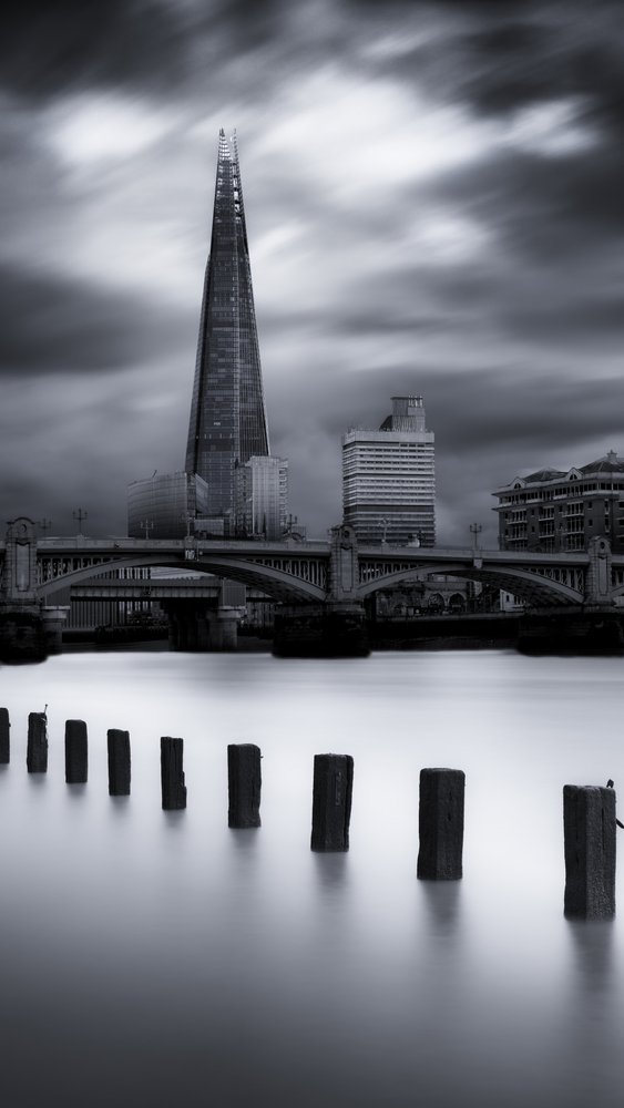 La serenidad del Shard de Londres de Anders Hammarstrom