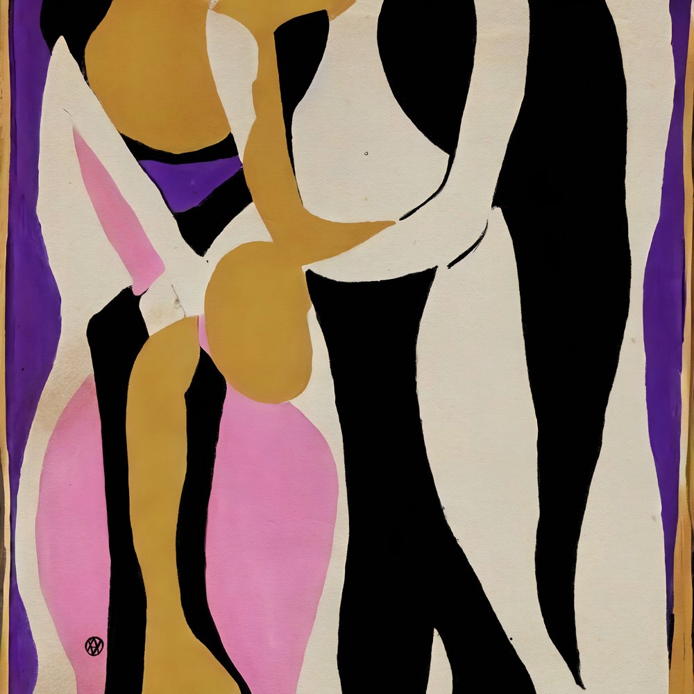 Figuras abstractas en negrita de André Viana