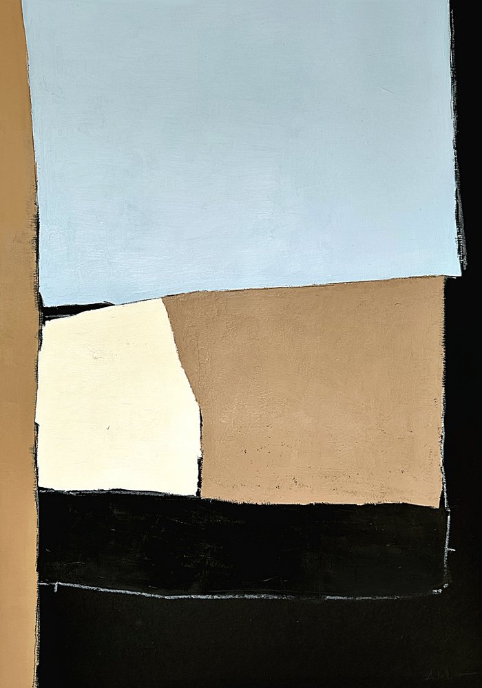 Bloques de color geométricos de Andrea Reichhart