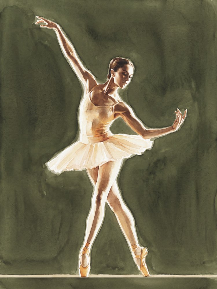 Una elegante bailarina de ballet de Andreas Magnusson