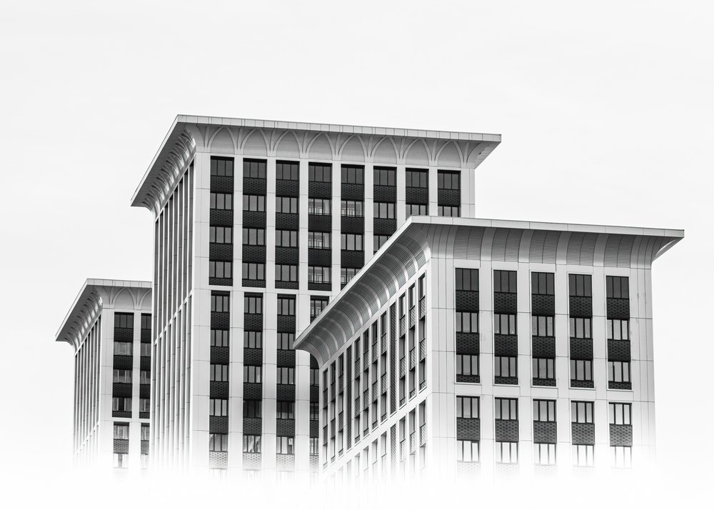 Arquitectura urbana minimalista de Andrey Kotov