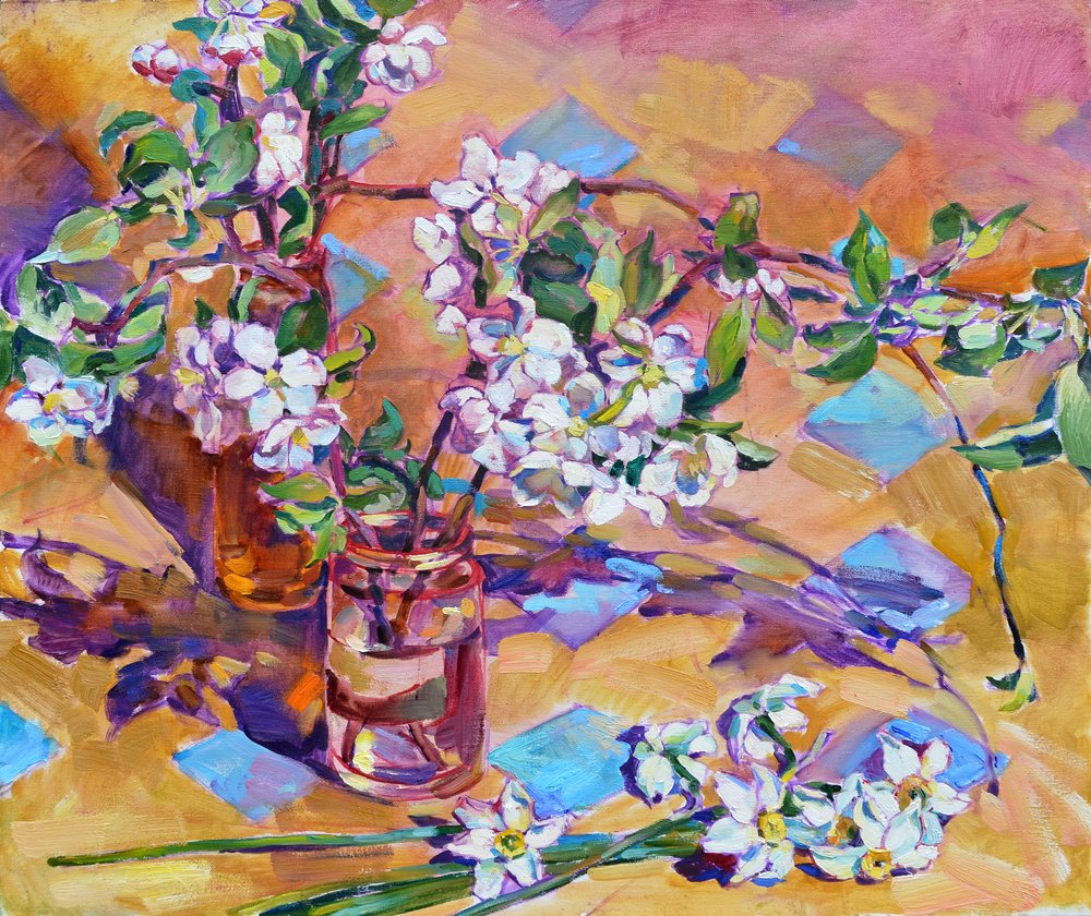 Flores primaverales y narcisos de Andrii Kutsachenko